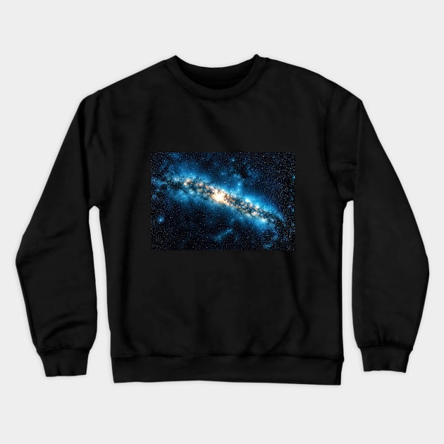 Galaxy's Edge - Landscape Crewneck Sweatshirt by jecphotography